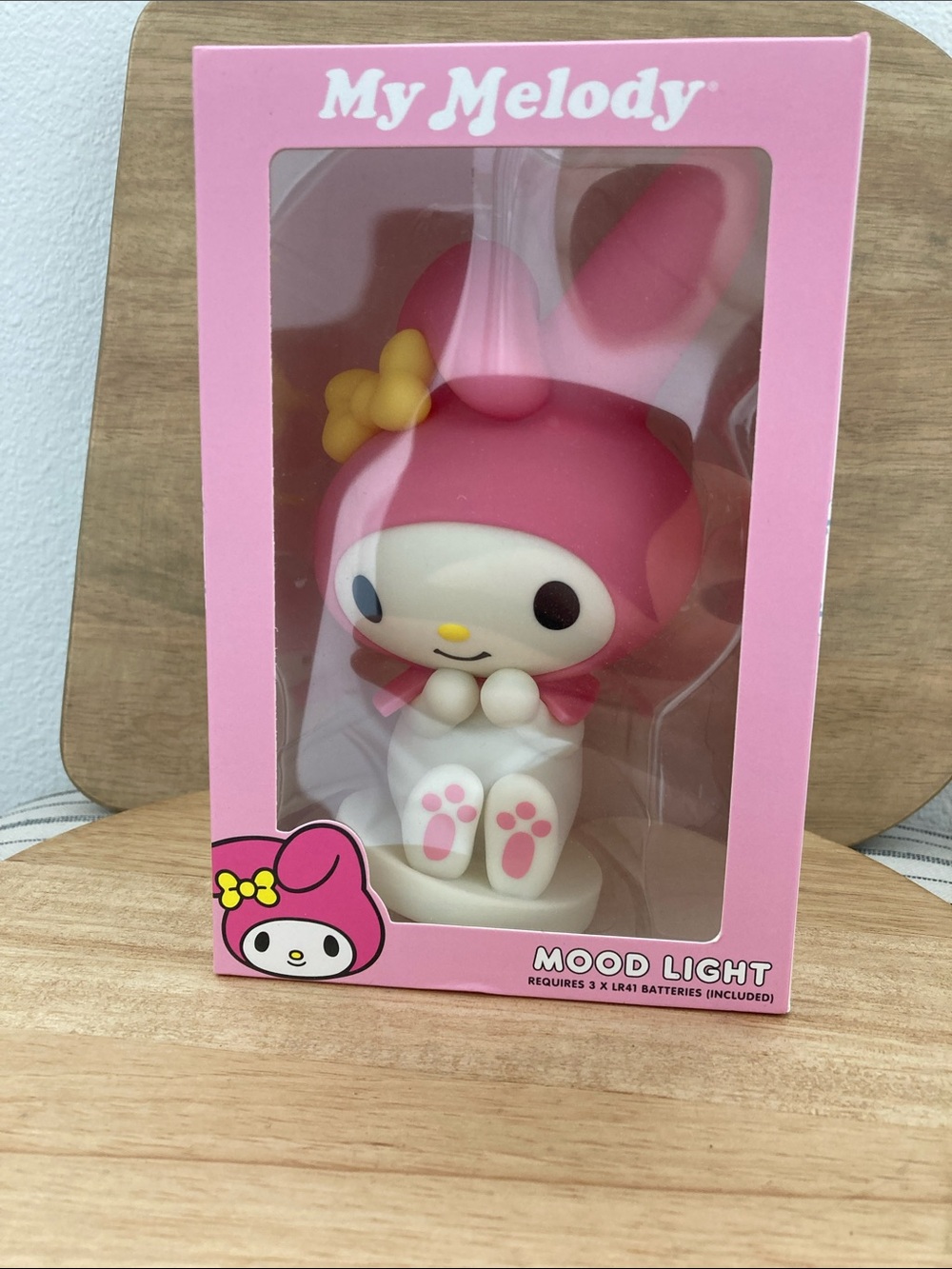 SALE! NWT Sanrio My Melody Pink & White Mood Light